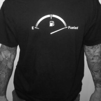 FUELED Tshirt Ed Milich Ducati Guzzi Cafe Racer